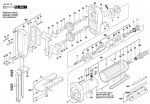 Bosch 0 607 595 100 7595-100 Pneumatic Plastics-Cutter Spare Parts